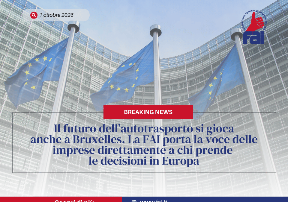 Il futuro dell'autotrasporto si gioca anche a Bruxelles