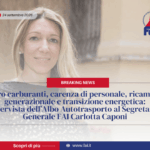 Intervista dell'Albo Autotrasporto al Segretario Generale FAI Carlotta Caponi