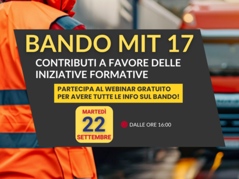 Bando MIT 17: webinar gratuito 22 settembre 2026